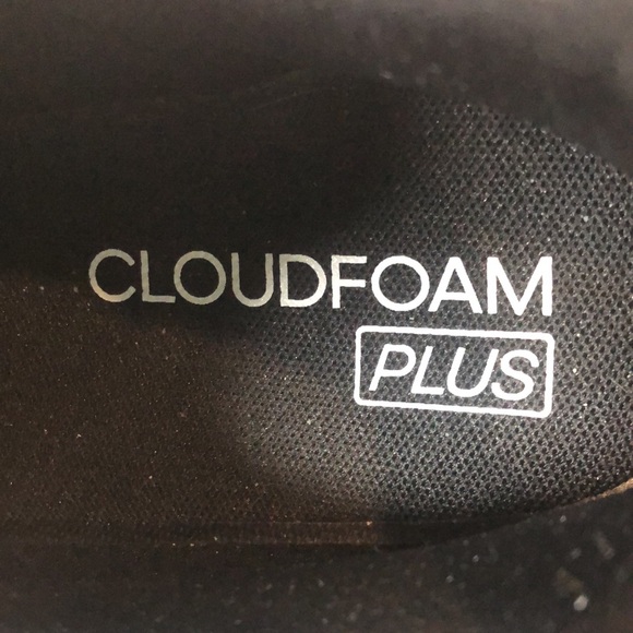 ADIDAS CLOUDFOAM X_PLRPULSE Black w Speckled Soles Slip On Shoes Sz 10 NIB - Picture 12 of 17